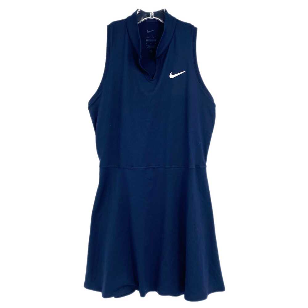 Nike Blue Athletic Sleeveless Mini Dress | Women’s Regular Size M